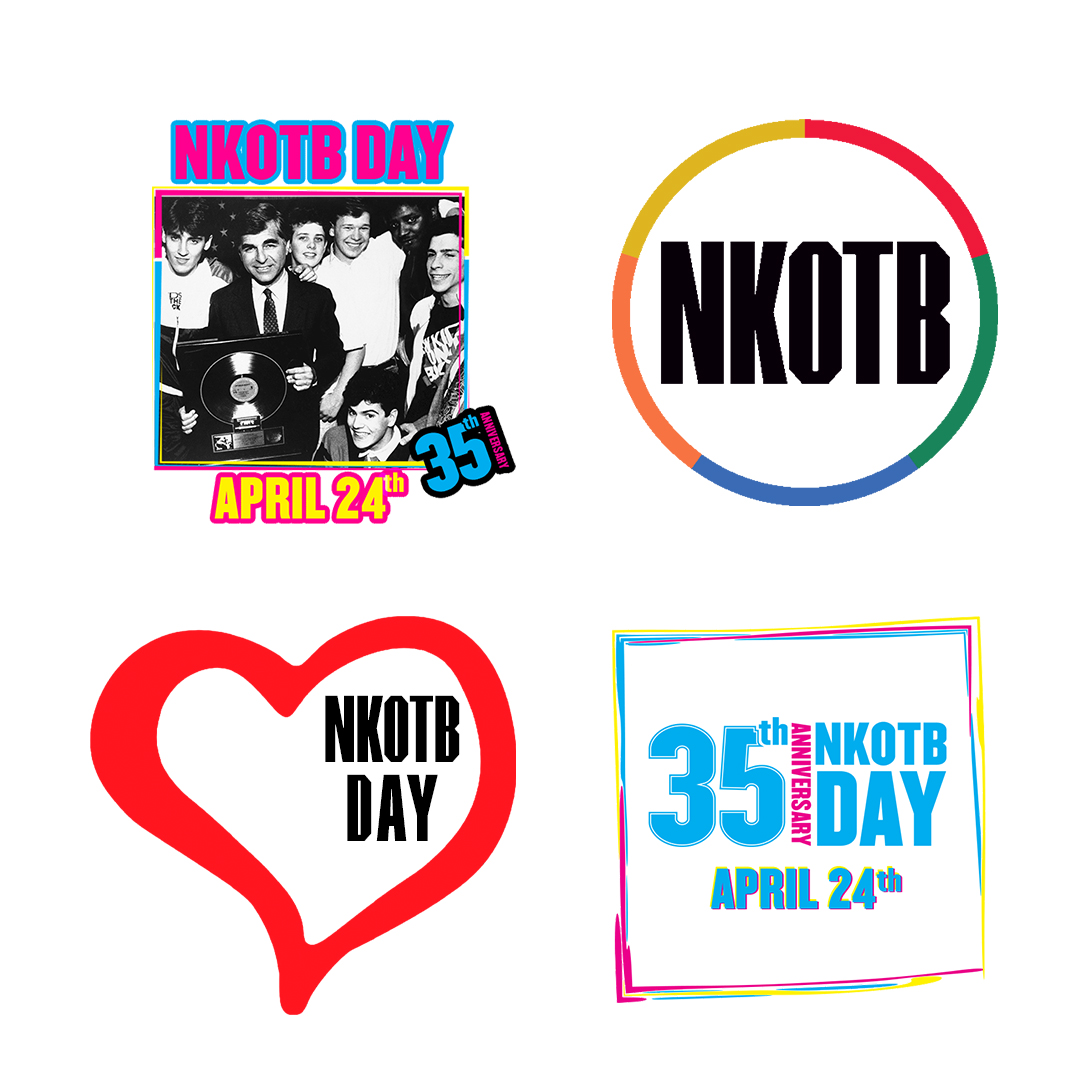 NKOTB Stickers